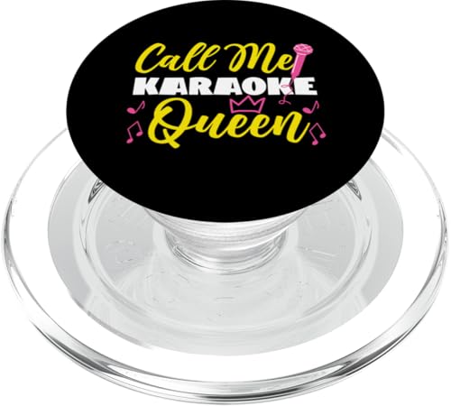 Karaoke-Design für Karaoke-Königinnen PopSockets PopGrip für MagSafe Karaoke-Design für Karaoke-Königinnen PopSockets PopGrip für MagSafe von Karaoke Designs For Karaoke King And Queen