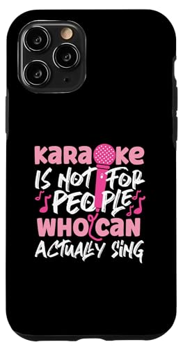 Karaoke singt eigentlich Design für Mädchen und Frauen Hülle für iPhone 11 Pro Karaoke singt eigentlich Design für Mädchen und Frauen Hülle für iPhone 11 Pro von Karaoke Designs For Karaoke King And Queen
