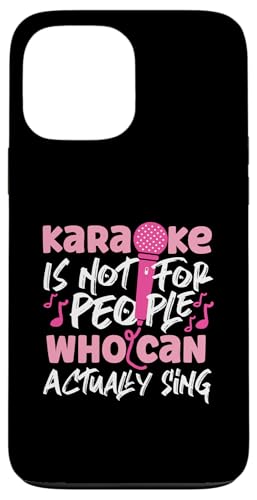 Karaoke singt eigentlich Design für Mädchen und Frauen Hülle für iPhone 13 Pro Max Karaoke singt eigentlich Design für Mädchen und Frauen Hülle für iPhone 13 Pro Max von Karaoke Designs For Karaoke King And Queen
