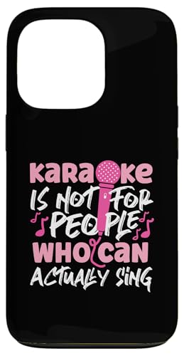 Karaoke singt eigentlich Design für Mädchen und Frauen Hülle für iPhone 13 Pro Karaoke singt eigentlich Design für Mädchen und Frauen Hülle für iPhone 13 Pro von Karaoke Designs For Karaoke King And Queen