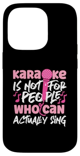 Karaoke singt eigentlich Design für Mädchen und Frauen Hülle für iPhone 14 Pro Karaoke singt eigentlich Design für Mädchen und Frauen Hülle für iPhone 14 Pro von Karaoke Designs For Karaoke King And Queen