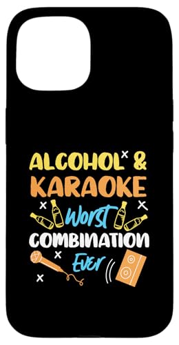 Schlechteste Kombination Karaoke und Alkohol für Karaoke-Süchtige Hülle für iPhone 15 Schlechteste Kombination Karaoke und Alkohol für Karaoke-Süchtige Hülle für iPhone 15 von Karaoke Designs For Karaoke King And Queen