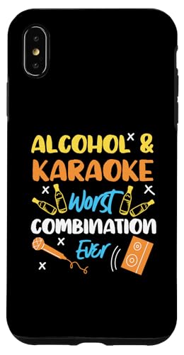 Schlechteste Kombination Karaoke und Alkohol für Karaoke-Süchtige Hülle für iPhone XS Max Schlechteste Kombination Karaoke und Alkohol für Karaoke-Süchtige Hülle für iPhone XS Max von Karaoke Designs For Karaoke King And Queen