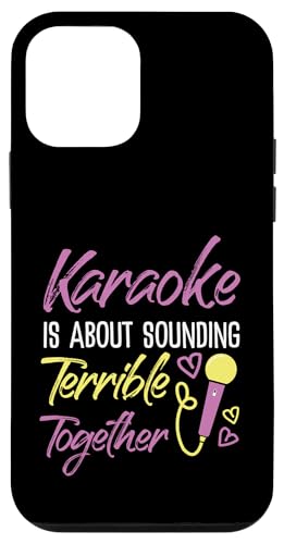 Schrecklich klingendes Karaoke-Design für Comedian Sänger Hülle für iPhone 12 mini Schrecklich klingendes Karaoke-Design für Comedian Sänger Hülle für iPhone 12 mini von Karaoke Designs For Karaoke King And Queen