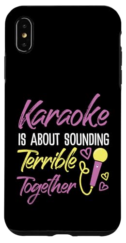 Schrecklich klingendes Karaoke-Design für Comedian Sänger Hülle für iPhone XS Max Schrecklich klingendes Karaoke-Design für Comedian Sänger Hülle für iPhone XS Max von Karaoke Designs For Karaoke King And Queen