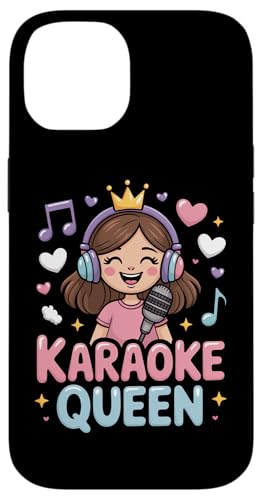 Karaoke Queen Karaoke Sänger Mikrofon Karaoke Hülle für iPhone 14 Karaoke Queen Karaoke Sänger Mikrofon Karaoke Hülle für iPhone 14 von Karaoke Enthusiast Designs for Karaoke Nights
