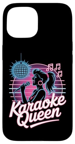 Karaoke Queen Karaoke Sänger Mikrofon Karaoke Hülle für iPhone 15 Karaoke Queen Karaoke Sänger Mikrofon Karaoke Hülle für iPhone 15 von Karaoke Enthusiast Designs for Karaoke Nights