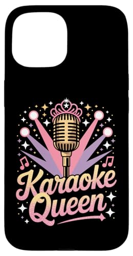 Karaoke Queen Karaoke Sänger Mikrofon Karaoke Hülle für iPhone 15 Karaoke Queen Karaoke Sänger Mikrofon Karaoke Hülle für iPhone 15 von Karaoke Enthusiast Designs for Karaoke Nights