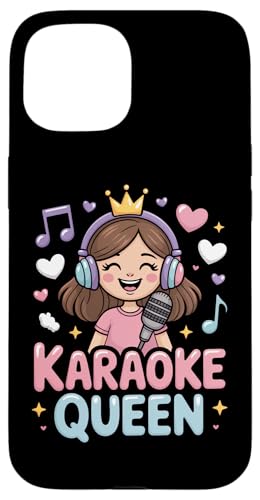 Karaoke Queen Karaoke Sänger Mikrofon Karaoke Hülle für iPhone 15 Karaoke Queen Karaoke Sänger Mikrofon Karaoke Hülle für iPhone 15 von Karaoke Enthusiast Designs for Karaoke Nights