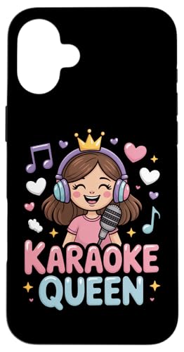 Karaoke Queen Karaoke Sänger Mikrofon Karaoke Hülle für iPhone 16 Plus Karaoke Queen Karaoke Sänger Mikrofon Karaoke Hülle für iPhone 16 Plus von Karaoke Enthusiast Designs for Karaoke Nights