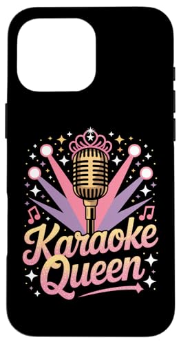 Karaoke Queen Karaoke Sänger Mikrofon Karaoke Hülle für iPhone 16 Pro Max Karaoke Queen Karaoke Sänger Mikrofon Karaoke Hülle für iPhone 16 Pro Max von Karaoke Enthusiast Designs for Karaoke Nights