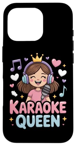 Karaoke Queen Karaoke Sänger Mikrofon Karaoke Hülle für iPhone 16 Pro Karaoke Queen Karaoke Sänger Mikrofon Karaoke Hülle für iPhone 16 Pro von Karaoke Enthusiast Designs for Karaoke Nights