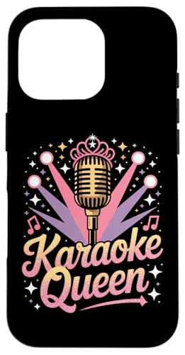 Karaoke Queen Karaoke Sänger Mikrofon Karaoke Hülle für iPhone 16 Pro Karaoke Queen Karaoke Sänger Mikrofon Karaoke Hülle für iPhone 16 Pro von Karaoke Enthusiast Designs for Karaoke Nights