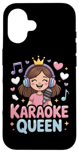 Karaoke Queen Karaoke Sänger Mikrofon Karaoke Hülle für iPhone 16 Karaoke Queen Karaoke Sänger Mikrofon Karaoke Hülle für iPhone 16 von Karaoke Enthusiast Designs for Karaoke Nights