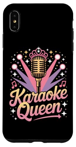 Karaoke Queen Karaoke Sänger Mikrofon Karaoke Hülle für iPhone XS Max Karaoke Queen Karaoke Sänger Mikrofon Karaoke Hülle für iPhone XS Max von Karaoke Enthusiast Designs for Karaoke Nights