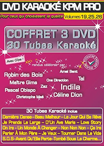Coffret 3 DVD Karaoké KPM Pro "Stars En Scène 4, 5 et 6" von Karaoké Paris Musique