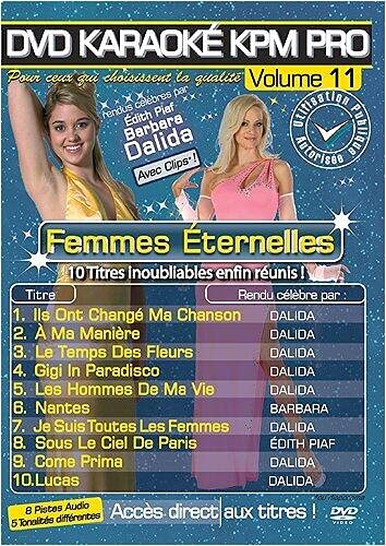 Karaoke Pro Vol.11 « Femmes Eternelles » [DVD-AUDIO] von Karaoké Paris Musique