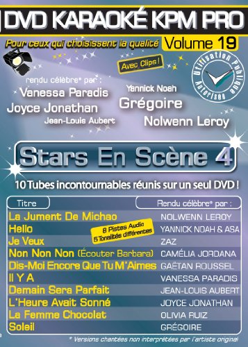Karaoke Pro Vol.19 Stars en Scne 4 [DVD-AUDIO] von Karaoké Paris Musique