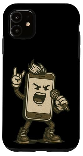 Lustiges Smartphone Rockstar Kostüm für Tech-Liebhaber Hülle für iPhone 11 Lustiges Smartphone Rockstar Kostüm für Tech-Liebhaber Hülle für iPhone 11 von Karaoke Smartphone Outfit