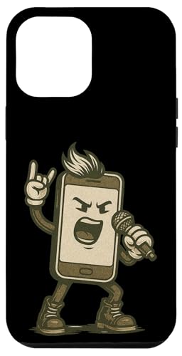 Lustiges Smartphone Rockstar Kostüm für Tech-Liebhaber Hülle für iPhone 12 Pro Max Lustiges Smartphone Rockstar Kostüm für Tech-Liebhaber Hülle für iPhone 12 Pro Max von Karaoke Smartphone Outfit