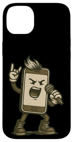 Lustiges Smartphone Rockstar Kostüm für Tech-Liebhaber Hülle für iPhone 14 Plus Lustiges Smartphone Rockstar Kostüm für Tech-Liebhaber Hülle für iPhone 14 Plus von Karaoke Smartphone Outfit