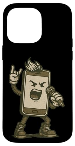 Lustiges Smartphone Rockstar Kostüm für Tech-Liebhaber Hülle für iPhone 14 Pro Max Lustiges Smartphone Rockstar Kostüm für Tech-Liebhaber Hülle für iPhone 14 Pro Max von Karaoke Smartphone Outfit
