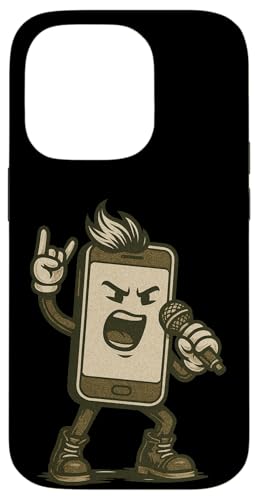 Lustiges Smartphone Rockstar Kostüm für Tech-Liebhaber Hülle für iPhone 14 Pro Lustiges Smartphone Rockstar Kostüm für Tech-Liebhaber Hülle für iPhone 14 Pro von Karaoke Smartphone Outfit