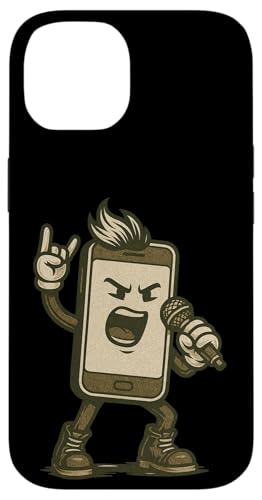 Lustiges Smartphone Rockstar Kostüm für Tech-Liebhaber Hülle für iPhone 14 Lustiges Smartphone Rockstar Kostüm für Tech-Liebhaber Hülle für iPhone 14 von Karaoke Smartphone Outfit