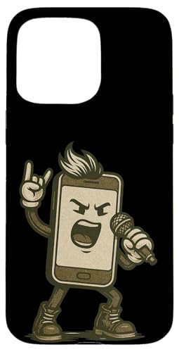 Lustiges Smartphone Rockstar Kostüm für Tech-Liebhaber Hülle für iPhone 15 Pro Max Lustiges Smartphone Rockstar Kostüm für Tech-Liebhaber Hülle für iPhone 15 Pro Max von Karaoke Smartphone Outfit
