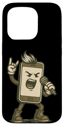 Lustiges Smartphone Rockstar Kostüm für Tech-Liebhaber Hülle für iPhone 15 Pro Lustiges Smartphone Rockstar Kostüm für Tech-Liebhaber Hülle für iPhone 15 Pro von Karaoke Smartphone Outfit