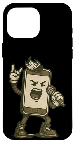Lustiges Smartphone Rockstar Kostüm für Tech-Liebhaber Hülle für iPhone 16 Pro Max Lustiges Smartphone Rockstar Kostüm für Tech-Liebhaber Hülle für iPhone 16 Pro Max von Karaoke Smartphone Outfit