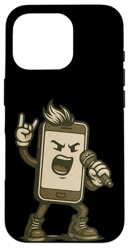 Lustiges Smartphone Rockstar Kostüm für Tech-Liebhaber Hülle für iPhone 16 Pro Lustiges Smartphone Rockstar Kostüm für Tech-Liebhaber Hülle für iPhone 16 Pro von Karaoke Smartphone Outfit