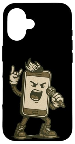 Lustiges Smartphone Rockstar Kostüm für Tech-Liebhaber Hülle für iPhone 16 Lustiges Smartphone Rockstar Kostüm für Tech-Liebhaber Hülle für iPhone 16 von Karaoke Smartphone Outfit