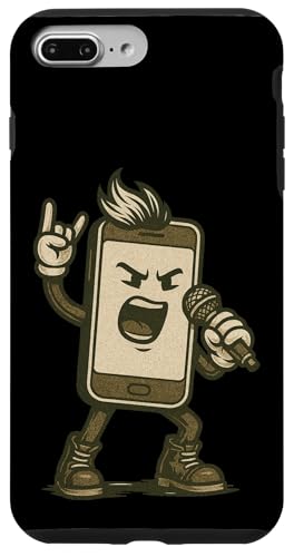 Lustiges Smartphone Rockstar Kostüm für Tech-Liebhaber Hülle für iPhone 7 Plus/8 Plus Lustiges Smartphone Rockstar Kostüm für Tech-Liebhaber Hülle für iPhone 7 Plus/8 Plus von Karaoke Smartphone Outfit