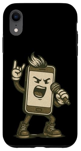 Lustiges Smartphone Rockstar Kostüm für Tech-Liebhaber Hülle für iPhone XR Lustiges Smartphone Rockstar Kostüm für Tech-Liebhaber Hülle für iPhone XR von Karaoke Smartphone Outfit