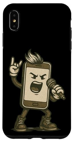 Lustiges Smartphone Rockstar Kostüm für Tech-Liebhaber Hülle für iPhone XS Max Lustiges Smartphone Rockstar Kostüm für Tech-Liebhaber Hülle für iPhone XS Max von Karaoke Smartphone Outfit