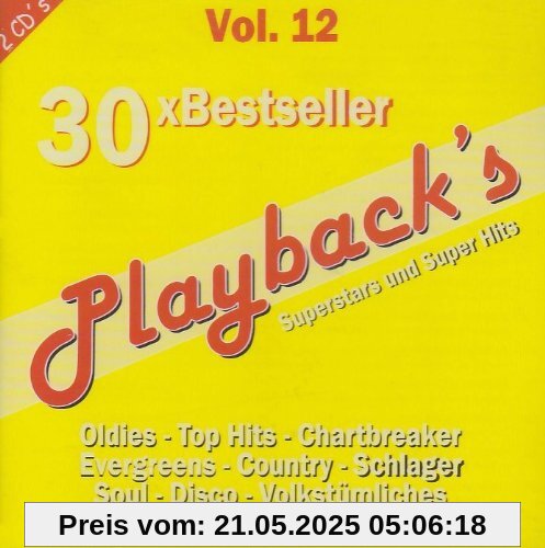 Playback's Vol.12 von Karaoke