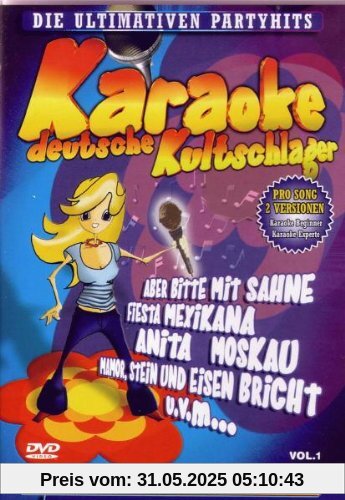 Various Artists - Karaoke - Deutsche Kultschlager Vol.1 von Karaoke