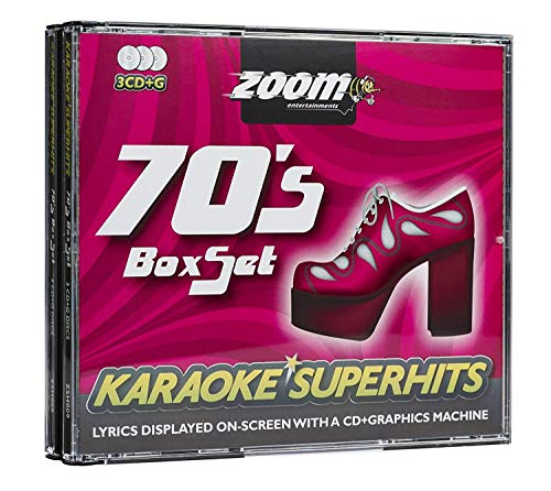 Zoom Karaoke CD+G - 70s Superhits - Triple CD+G Karaoke Pack by Zoom Karaoke Zoom Karaoke CD+G - 70s Superhits - Triple CD+G Karaoke Pack by Zoom Karaoke von Karaoke