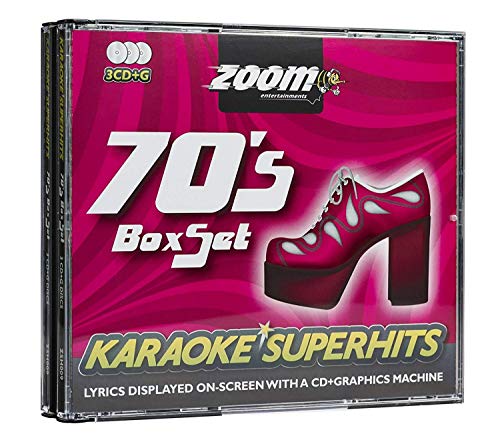 Zoom Karaoke CD+G - 70s Superhits - Triple CD+G Karaoke Pack by Zoom Karaoke von Karaoke