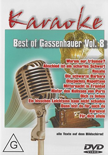 Karaoke - Best of Gassenhauer Vol. 8 [DVD-AUDIO] von Karaokefun.cc