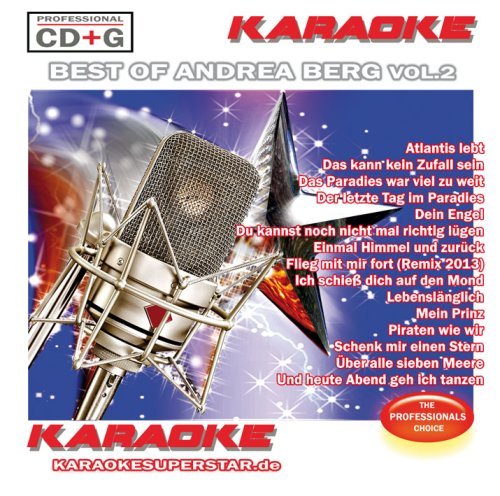 Best of Andrea Berg Vol.2 - CD+G von Karaokesuperstar.de