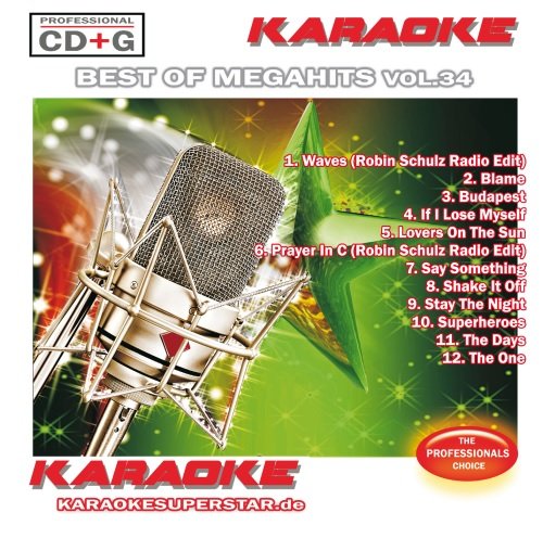 Best of Megahits Vol. 34 - CD+G von Karaokesuperstar.de