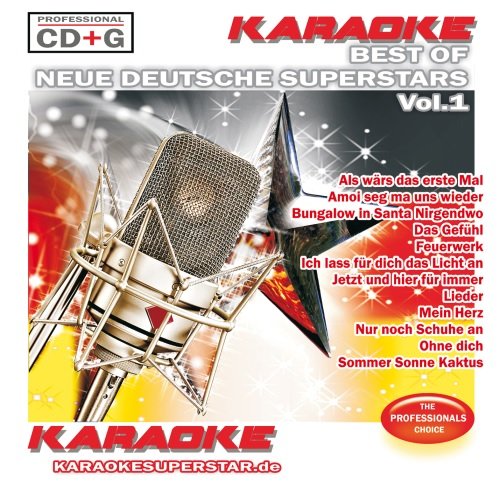 Best of Neue Deutsche Superstars Vol. 1 - CD+G von Karaokesuperstar.de