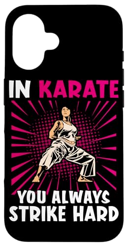 Always Strike Hard Karate Design für Kampfkünstler Hülle für iPhone 16 Always Strike Hard Karate Design für Kampfkünstler Hülle für iPhone 16 von Karate Design Ideas For Martial Artists