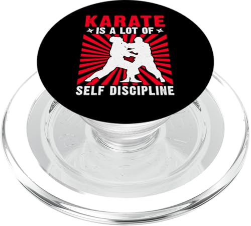 Es ist eine Menge Selbstdisziplin Karate Kampfsport PopSockets PopGrip für MagSafe von Karate Design Ideas For Martial Artists