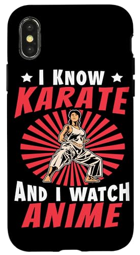 I Watch Anime Karate Design für Kinder Mädchen und Jungen Hülle für iPhone X/XS I Watch Anime Karate Design für Kinder Mädchen und Jungen Hülle für iPhone X/XS von Karate Design Ideas For Martial Artists