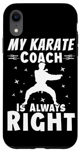 Karate-Design für Karate-Studenten, Karate-Trainer Hülle für iPhone XR Karate-Design für Karate-Studenten, Karate-Trainer Hülle für iPhone XR von Karate Design Ideas For Martial Artists