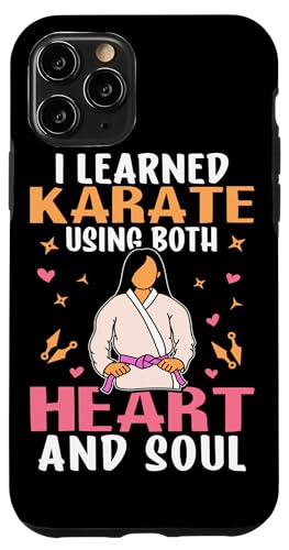 Mit Herz- und Seelenkarate-Design für Mädchen Hülle für iPhone 11 Pro Mit Herz- und Seelenkarate-Design für Mädchen Hülle für iPhone 11 Pro von Karate Design Ideas For Martial Artists