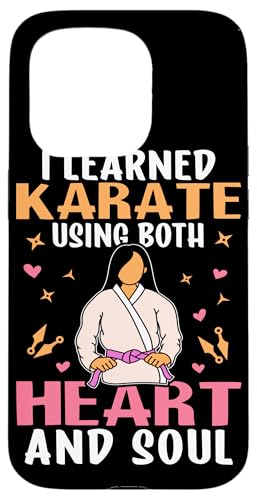 Mit Herz- und Seelenkarate-Design für Mädchen Hülle für iPhone 15 Pro Mit Herz- und Seelenkarate-Design für Mädchen Hülle für iPhone 15 Pro von Karate Design Ideas For Martial Artists